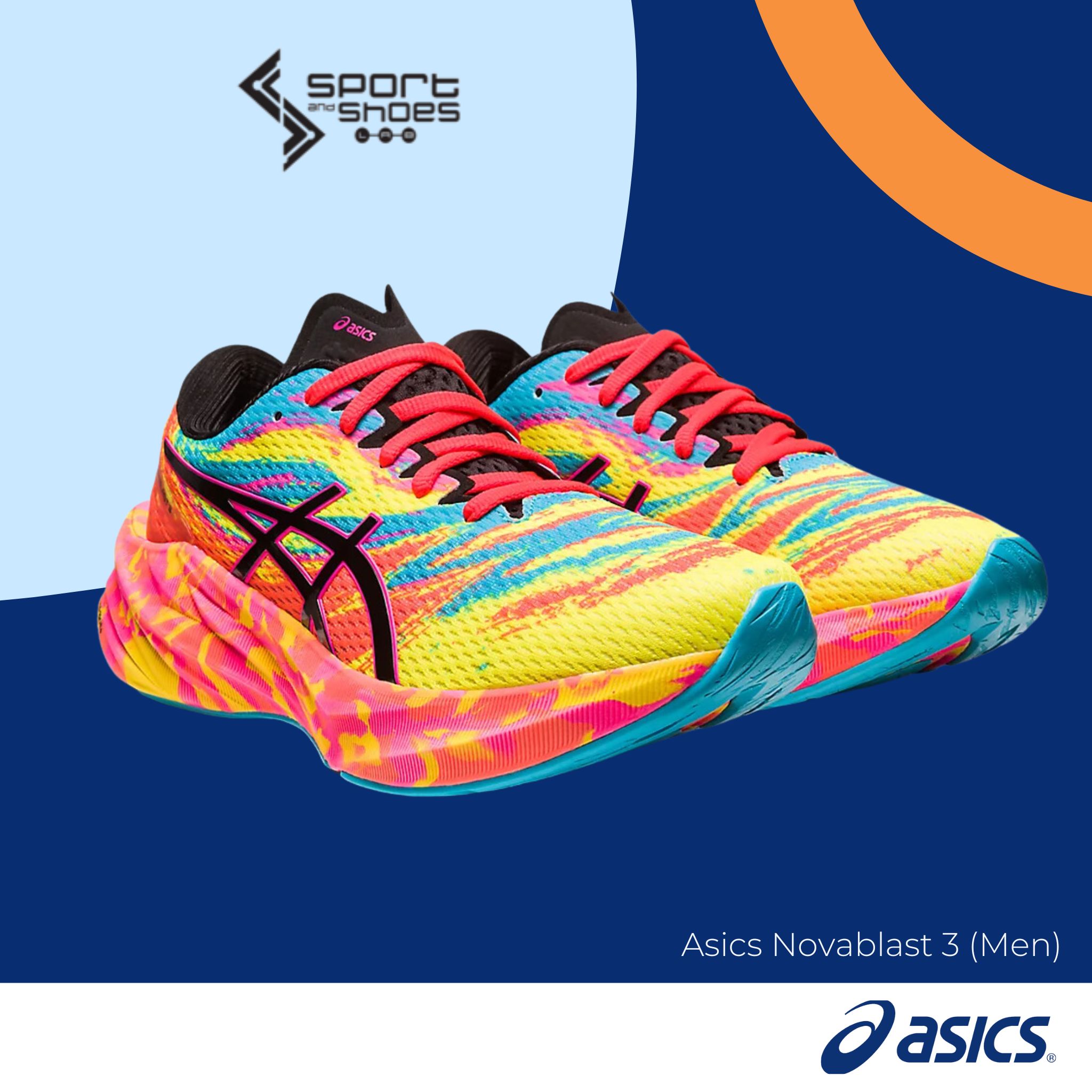 Asics Novablast3 (M) (1011B804-400)